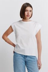 Springfield Sequin short sleeve T-shirt brown