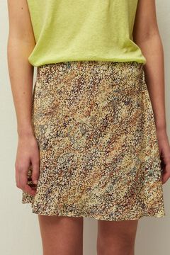 Systemaction Saia curta estampada