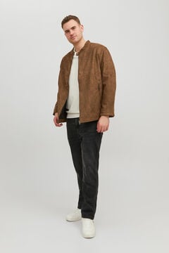 Jack & Jones PLUS Casaco biker efeito pele PLUS