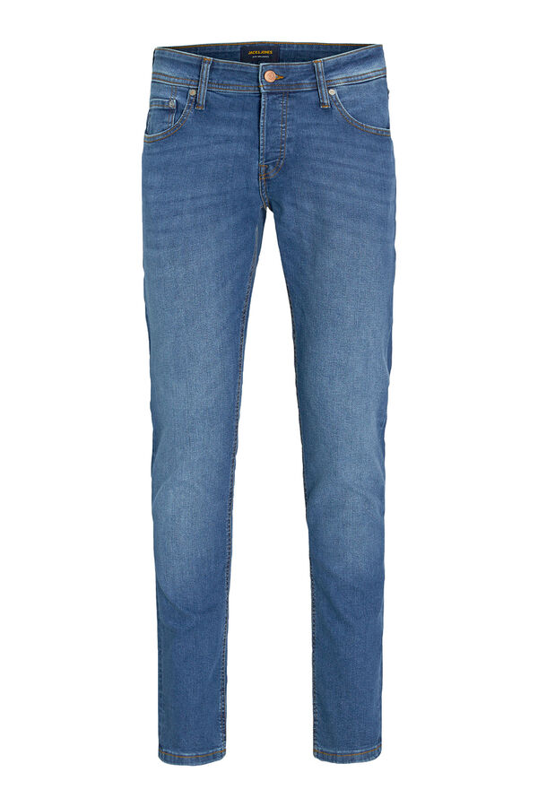 Jack & Jones PLUS Slim fit five-pocket jeans blue