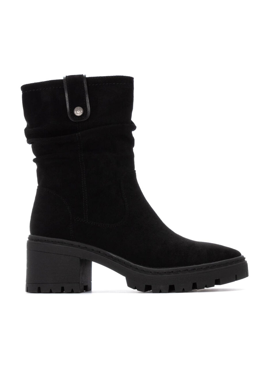 Botin casual de antelina