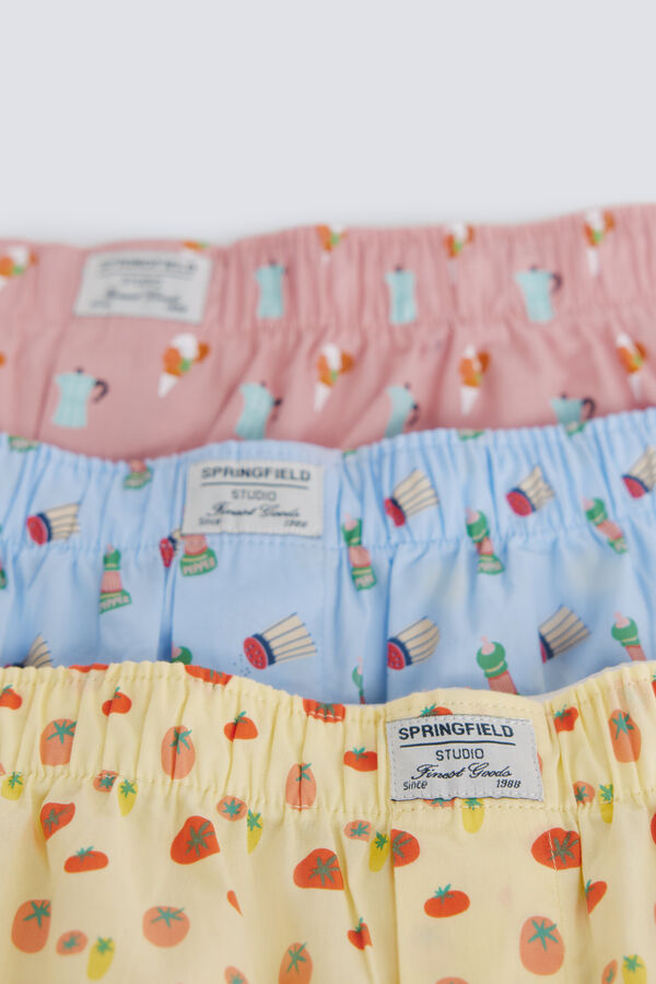 Springfield 3-pack boxers ITALIA blue