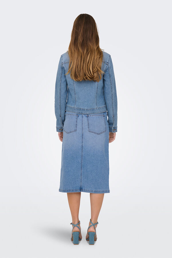 JDY Denim jacket blue