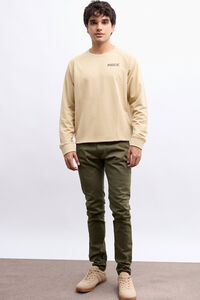 Inside Slim-Hose mit mittlerer Leibh&ouml;he