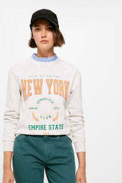 Springfield Sweatshirt "New York" cinza