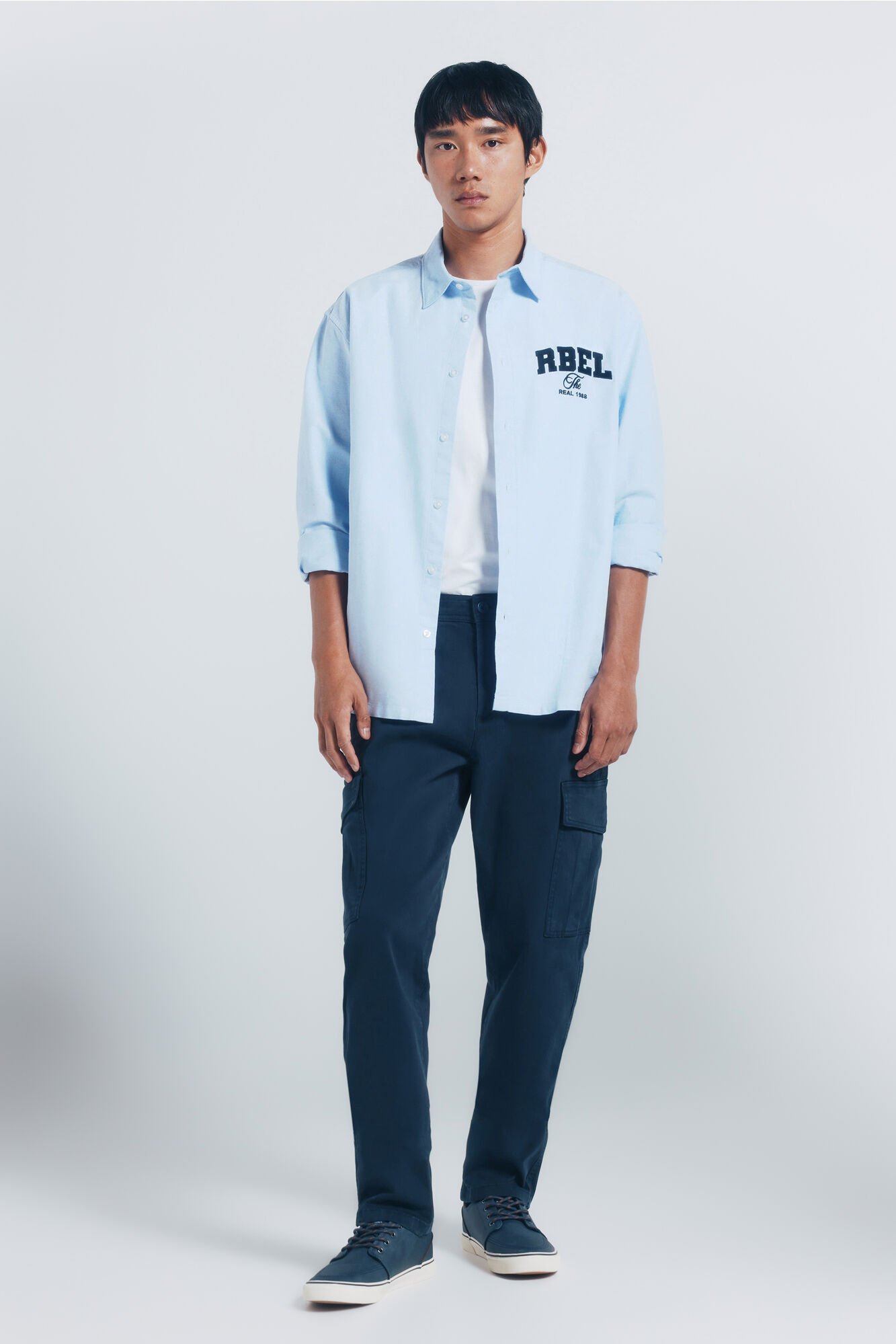 Springfield Slim fit casual cargo trouser