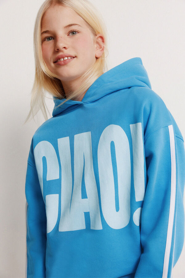 Springfield Kids Sudadera ciao ni&ntilde;a azul