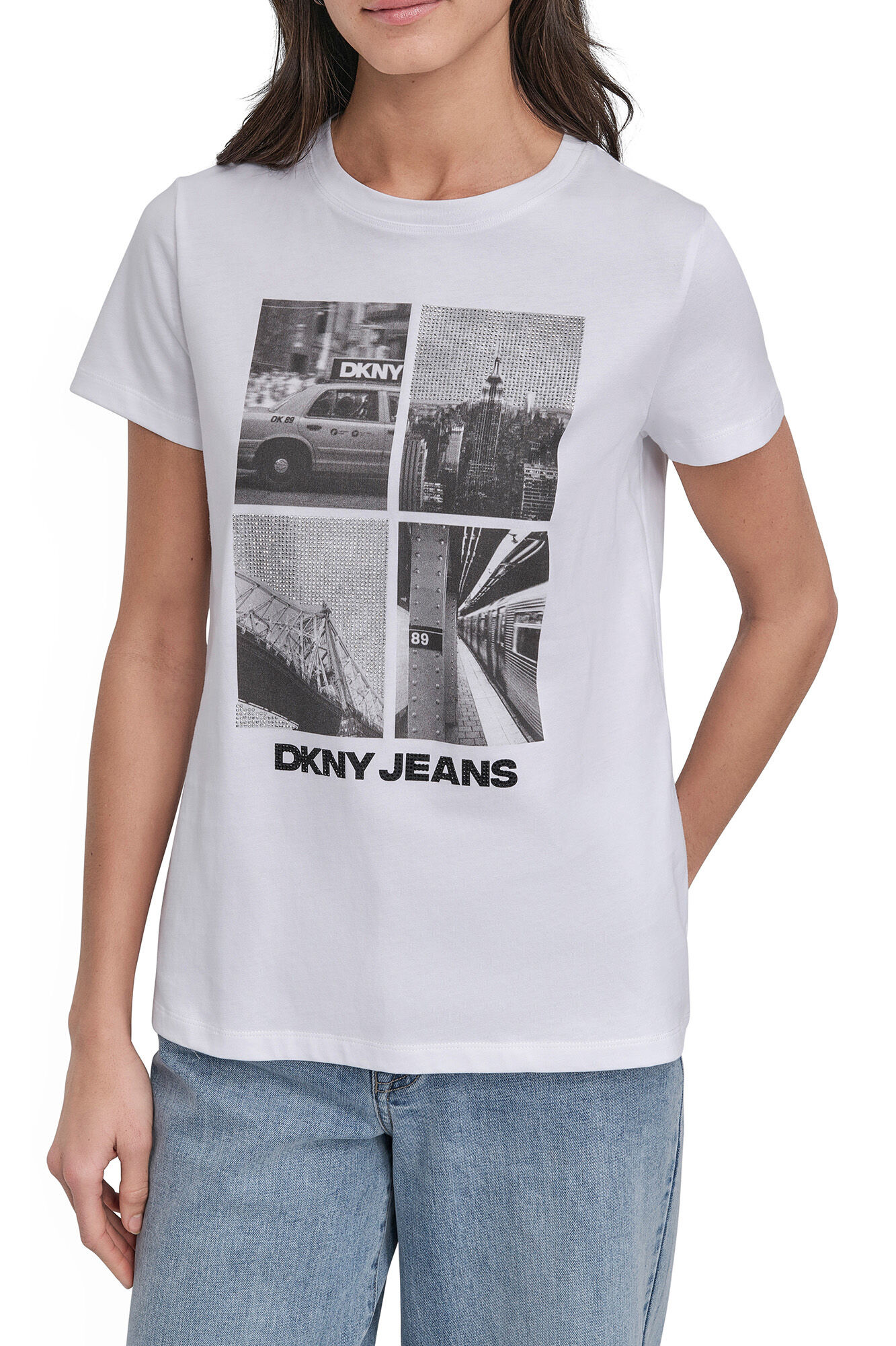 DKNY T-shirt com foto DKNY