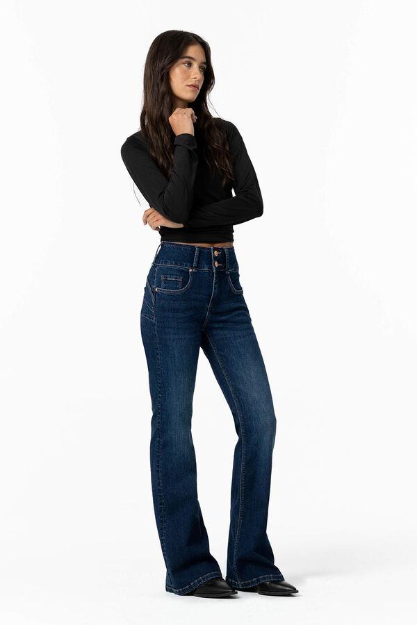 Tiffosi Jeans Double-up Bootcut azul