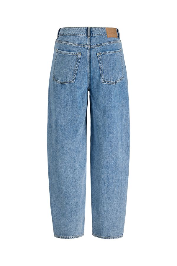 Jack & Jones Barrel jeans mid-rise blue