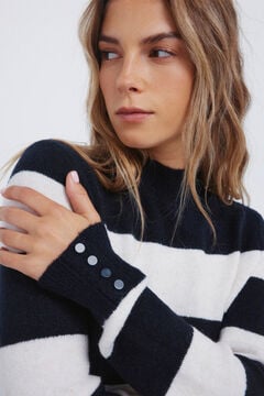 Springfield Kodak jersey-knit striped midi dress