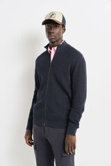 Springfield Zip up cardigan navy