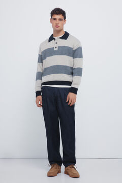 Springfield Buttons polo shirt jumper