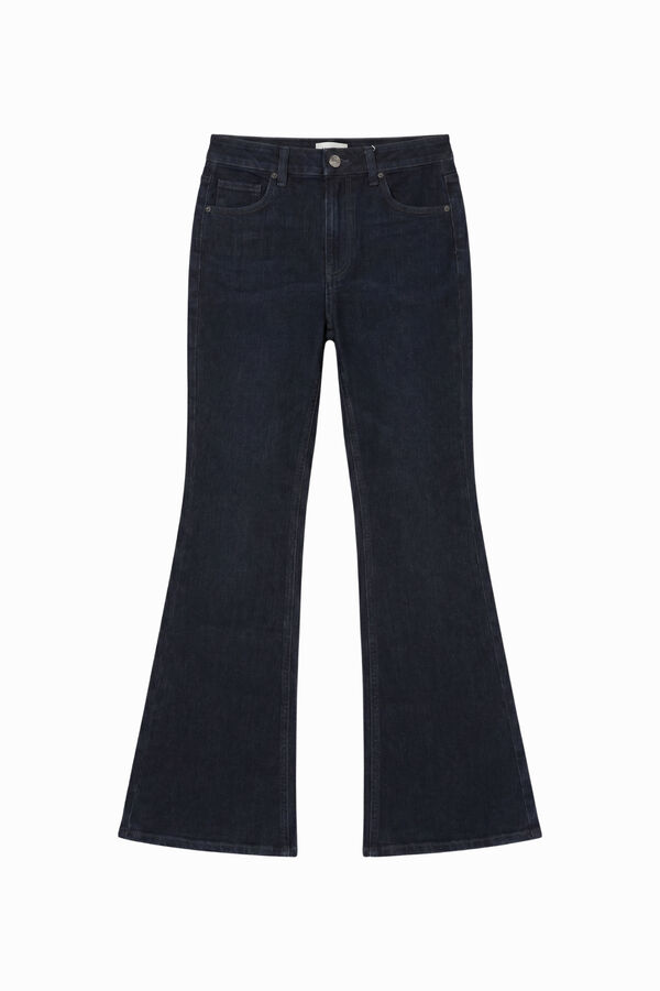 Balmohk High-rise flare jeans black