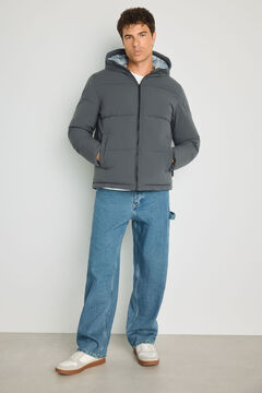 Jack & Jones Blus&atilde;o puffer com capuz