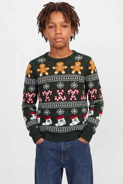 Jack & Jones Junior Camisola regular gola redonda