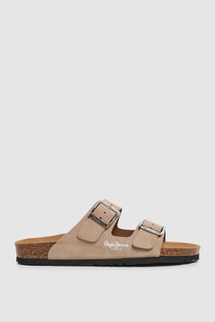 Springfield Suede Sandals | Pepe Jeans grey