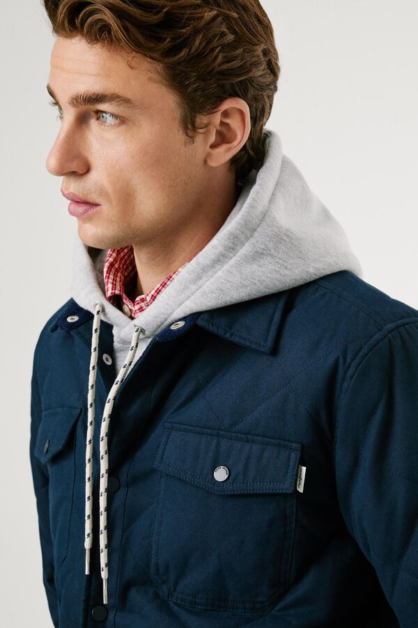 Pepe Jeans Padded Overshirt blue