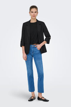 Only Blazer abierta de lino