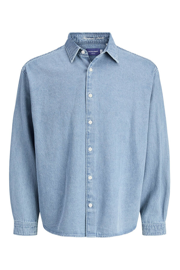 Jack & Jones Denim shirt bleu