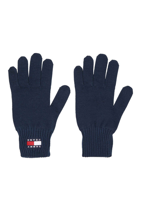 Tommy Jeans Luvas de malha azul malha Tommy Jeans azul