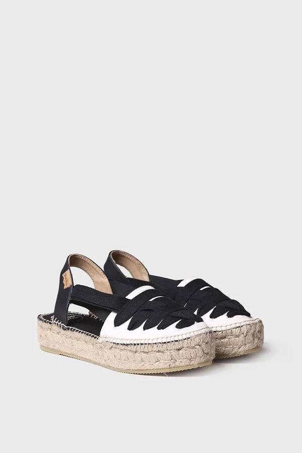Toni Pons classic espadrille black