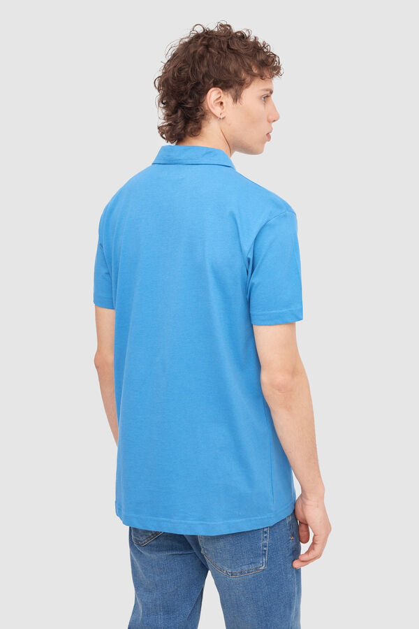 Inside Essential polo shirt blue