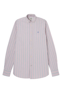 Springfield Chemise oxford rayures  rose