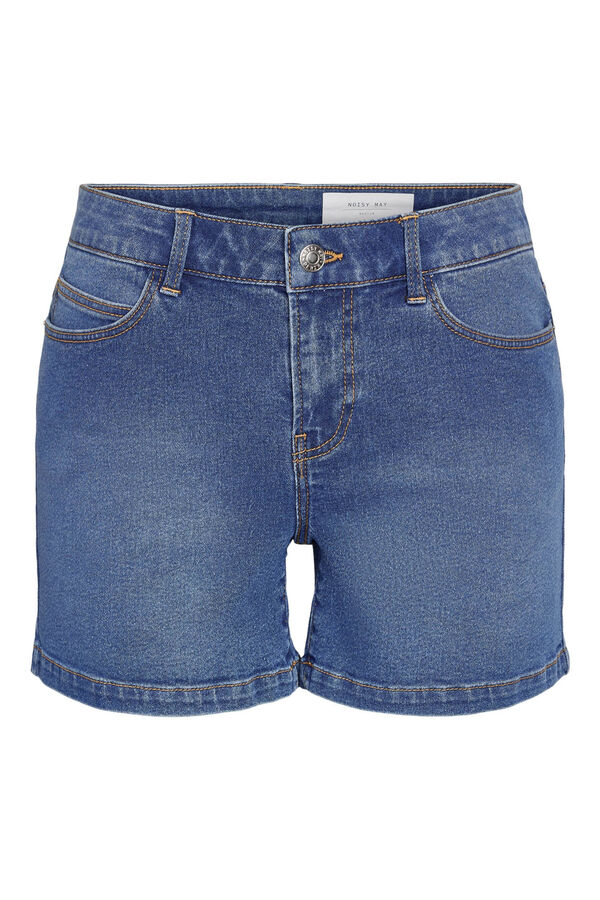 Springfield Shorts denim 5 bolsillos azul medio