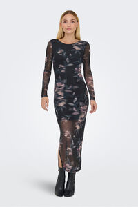 Only Langes, halbtransparentes Kleid