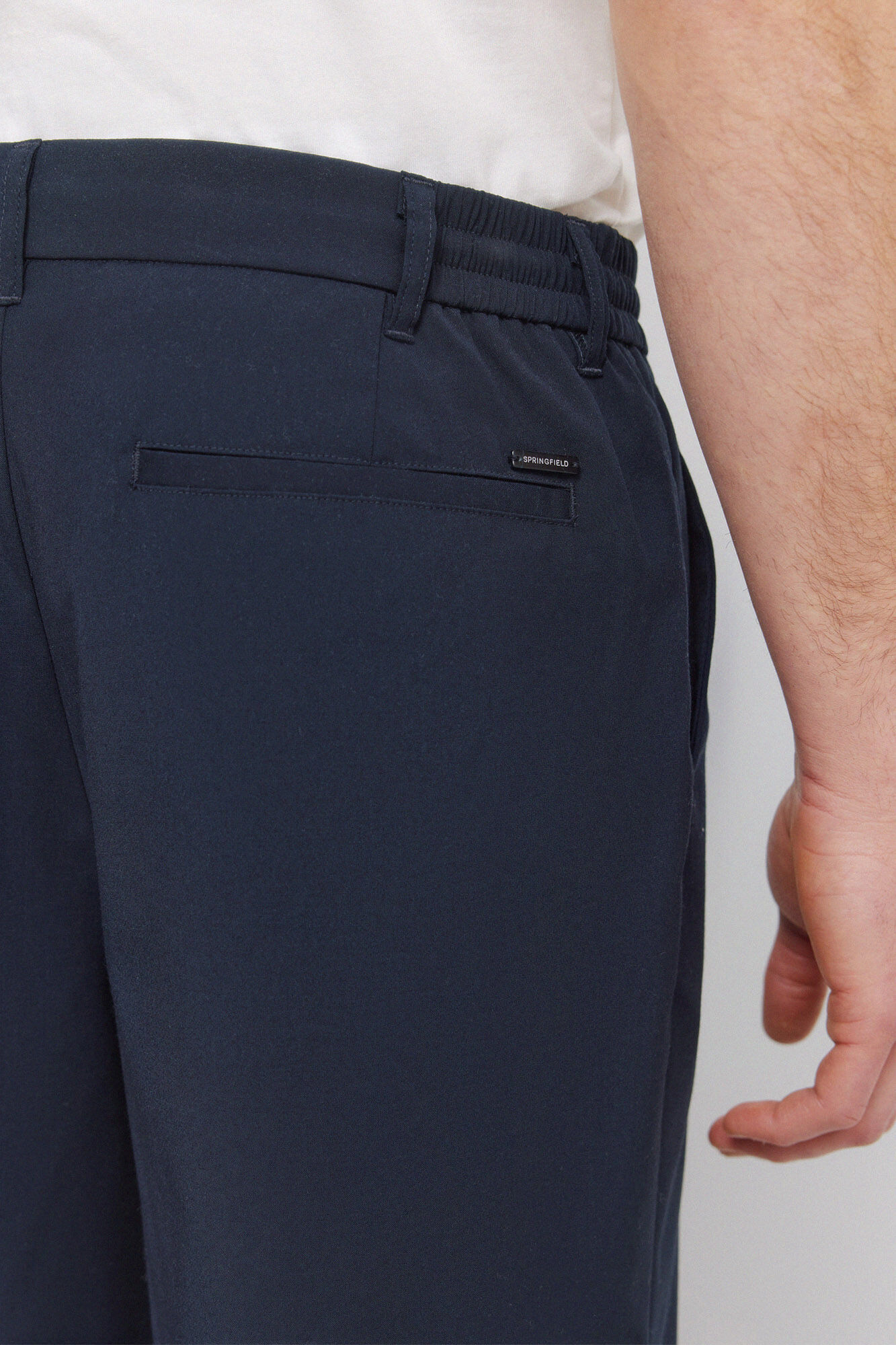 Straight relaxed fit trousers | Trousers for men | SPF