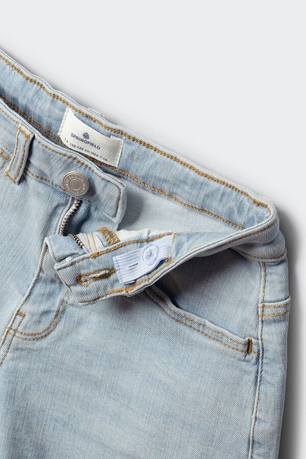 Springfield Kids Cal&ccedil;&otilde;es denim b&aacute;sicos para menina azul