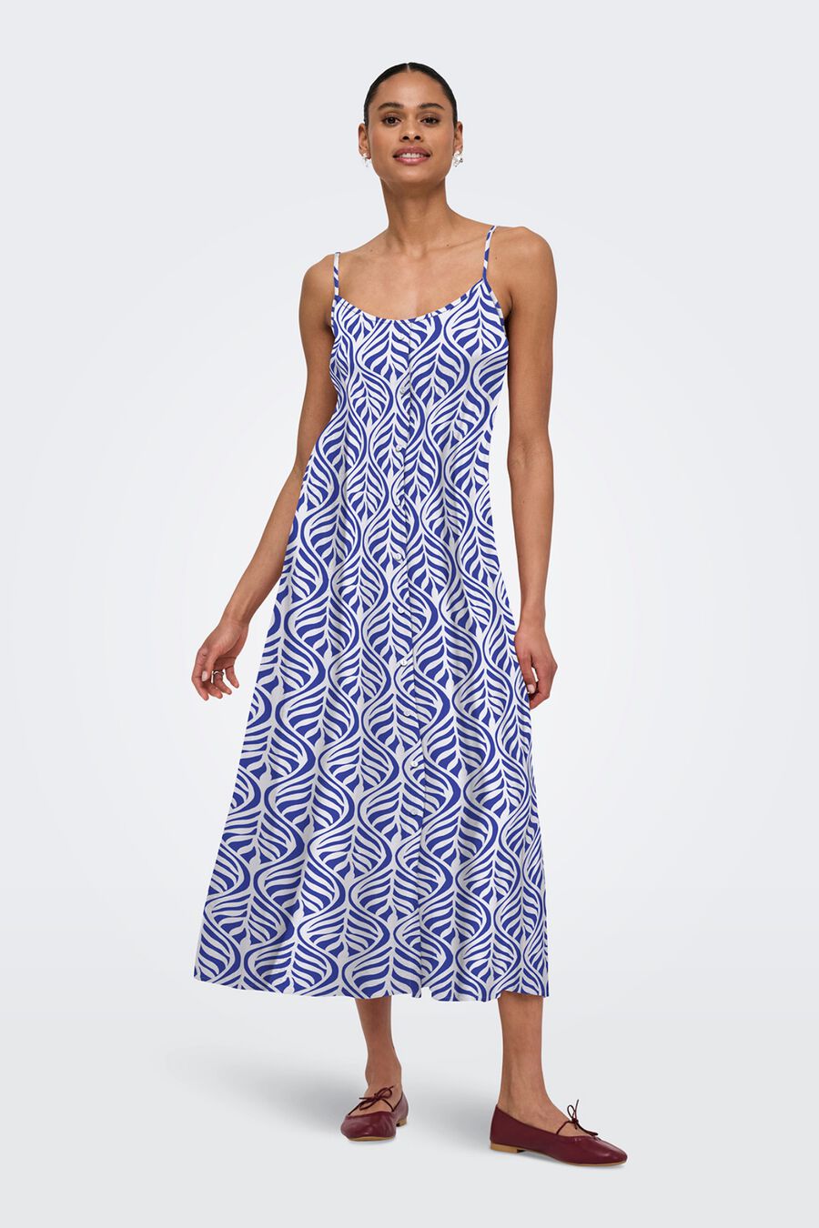 Vestido largo tirantes