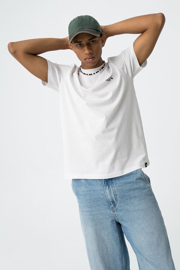 Tiffosi Young T-shirt with message print white