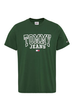 Springfield T-shirt de homem Tommy Jeans verde