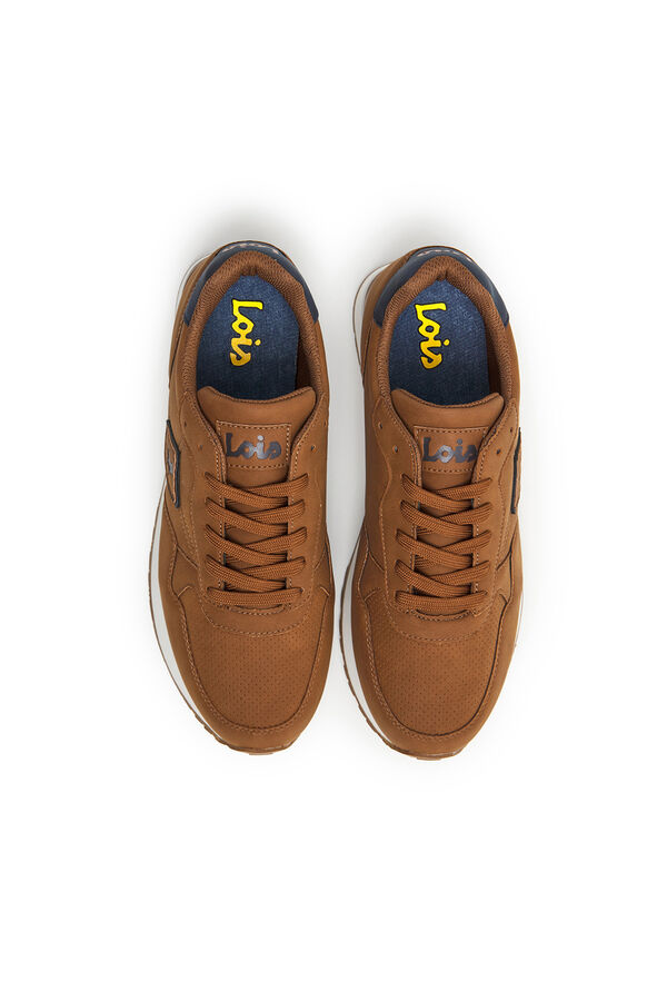 Lois Zapatilla tiempo libre running beige