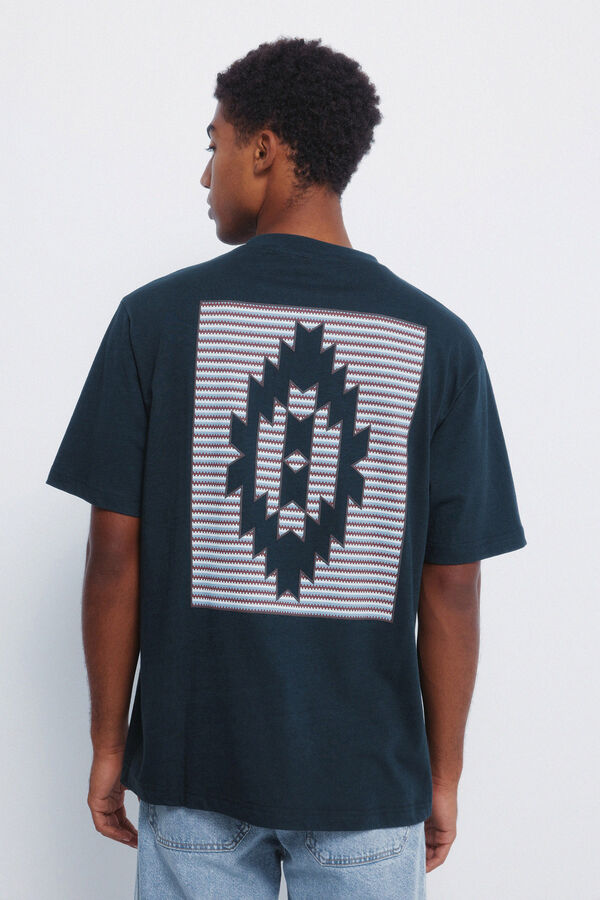 Springfield Navajo T-shirt blue