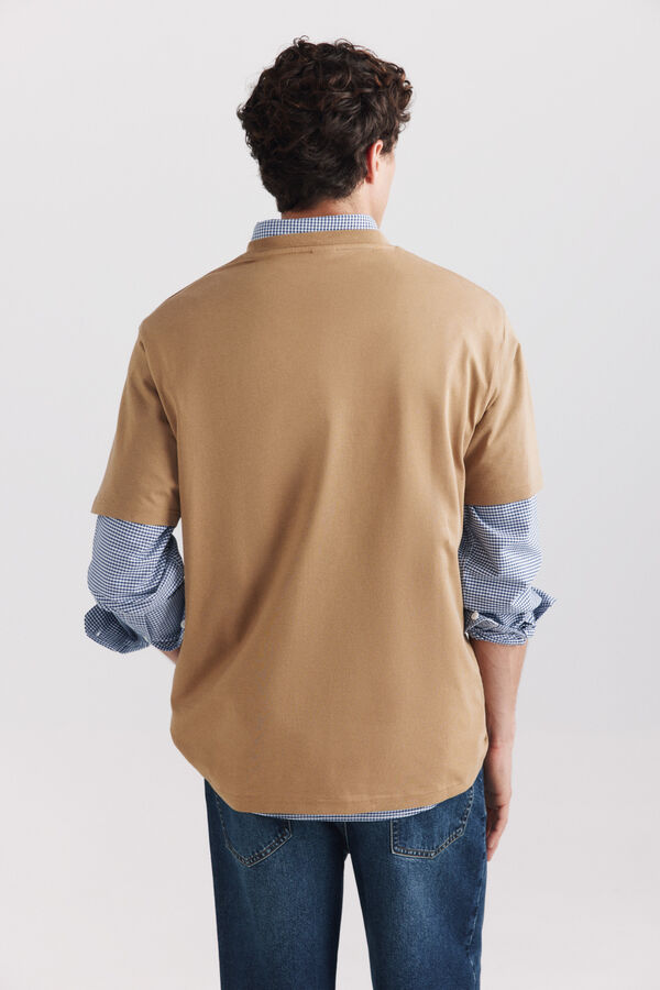 Springfield Springfield logo basic T-shirt brown
