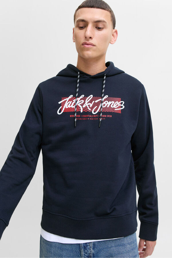 Jack & Jones Sweatshirt mit Logo Blau