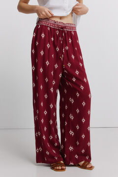 Springfield Pantal&oacute;n estampado r&uacute;stico cord&oacute;n