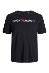 Jack & Jones PLUS T-shirt b&aacute;sica logo 