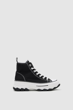Inside Canvas trainers