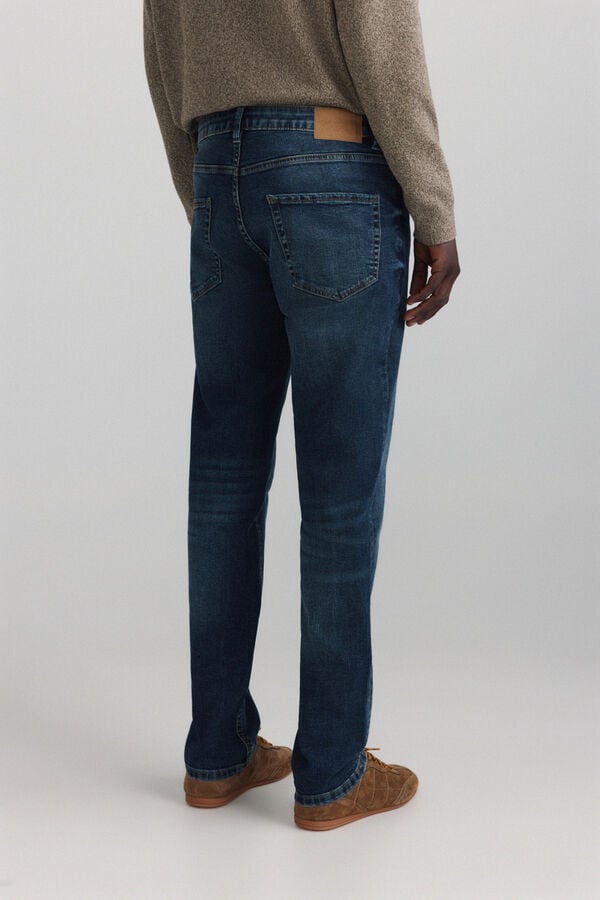 Springfield Plain twisted funnel neck jumper nude