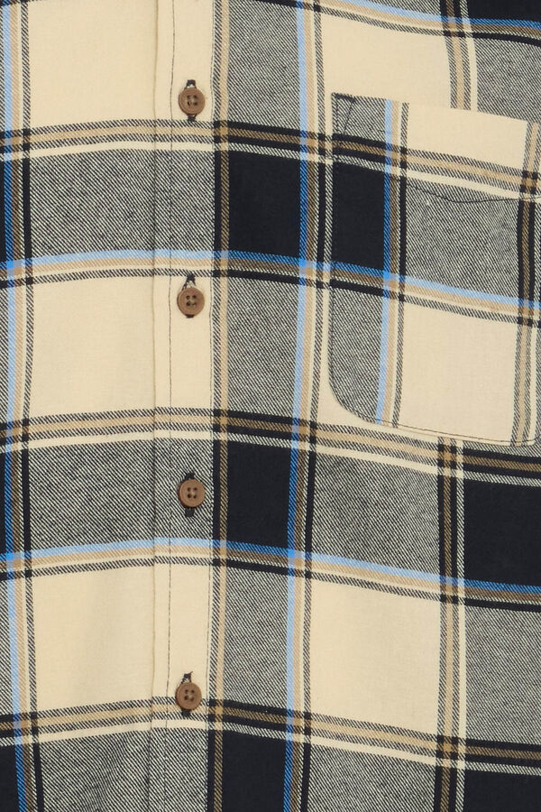 Blend Lang&auml;rmeliges Hemd  Blau