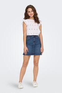 JDY Kurzer Jeansrock