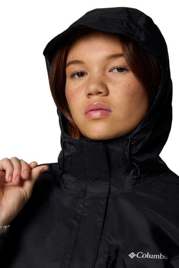 Columbia Waterproof hooded jacket noir