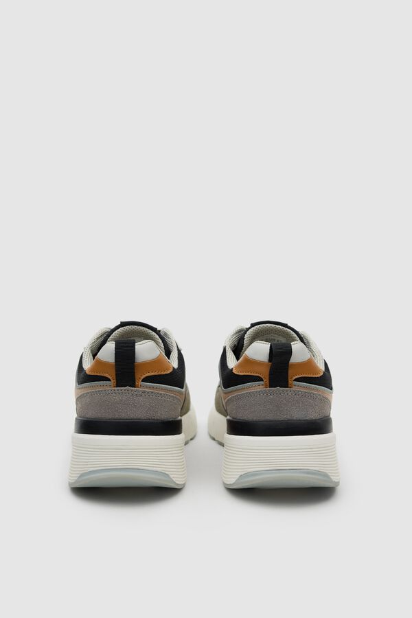 Inside Mesh casual sneakers noir