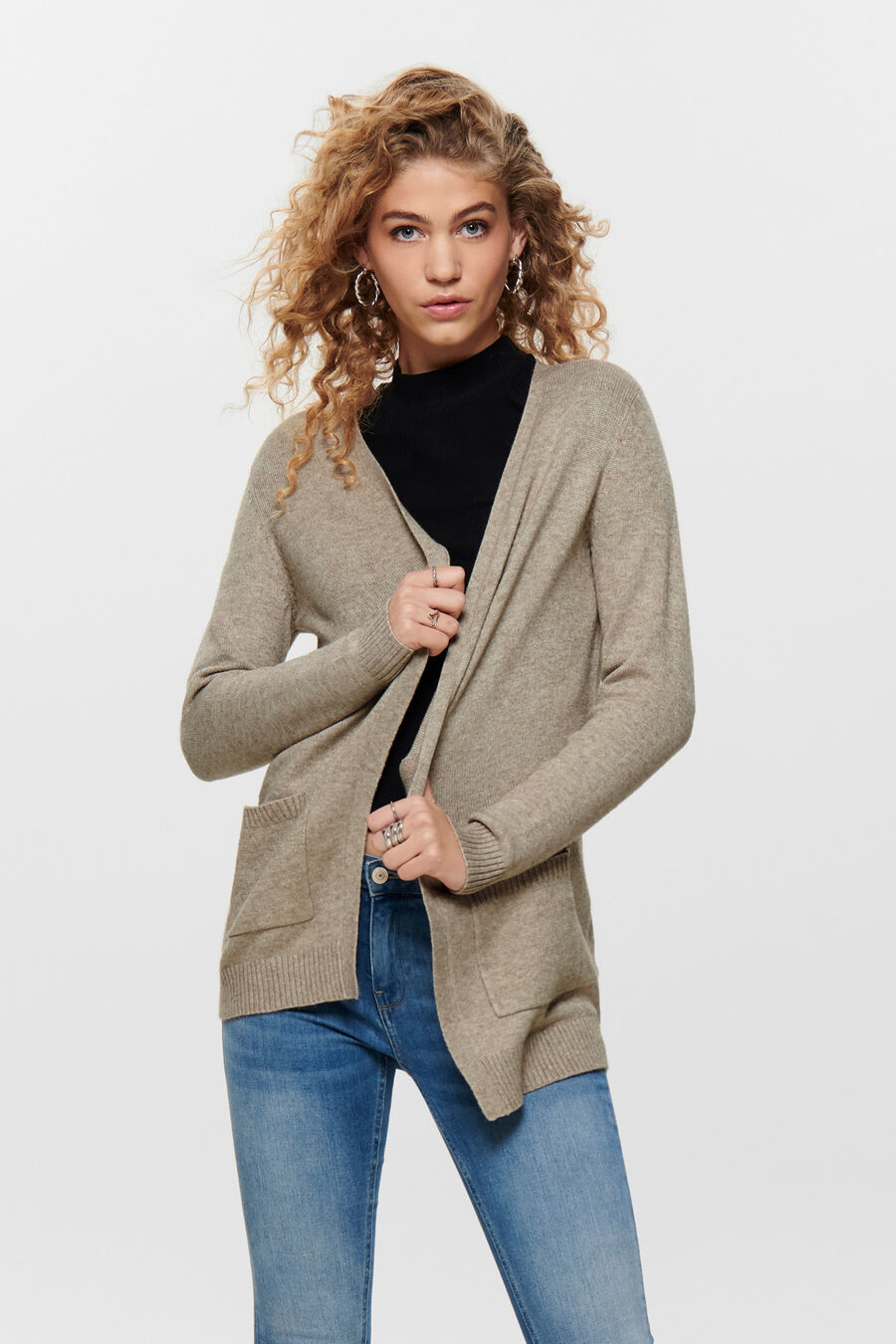 Cárdigan con bolsillos