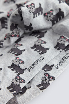 Springfield Cotton Schnauzer sock