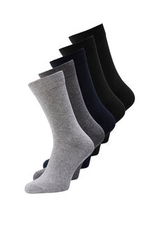 Springfield 5-pack basic sustainable socks gris